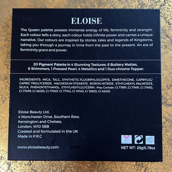 The Queen Eyeshadow Palette A Queen Lies In All Of Us Eloise Brand New - Picture 2 of 5